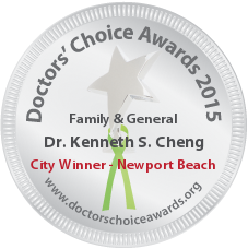 Kenneth S. Cheng, DO - Award Winner Badge